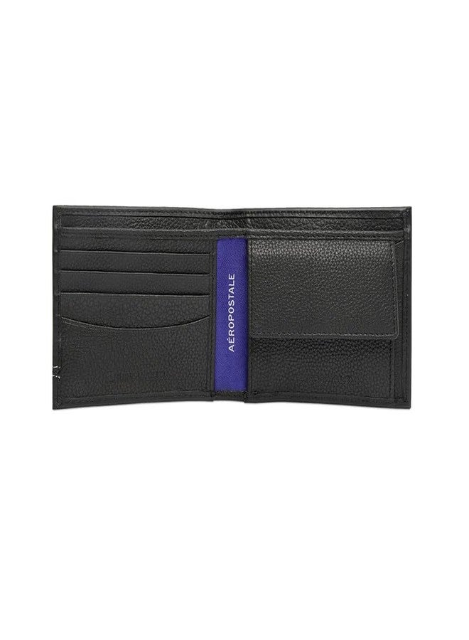 ايروبوستال محفظة رجالية من إيروبوستال، أسود - عادي، فيسليا | محفظة جلدية أصلية للرجال - Image 5